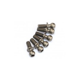 RocheRC USA ROC-310094  Aluminum 4.3x10.8mm Ballstud, Reinforced