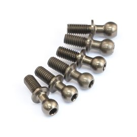 RocheRC USA ROC-310065  Aluminum 4.3x12.7mm Ballstud, Reinforced