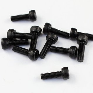 RocheRC USA ROC-530002  M2.5x8mm Cap Head Screw, 10pcs
