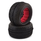 AKA Racing AKA13108VR  Rebar 2.2" Rear Buggy Tires w/Red Insert (2) (Super Soft)