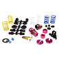 Integy C25910PINK Pink XSR11 Competition 52-55MM Racing Shocks (2) FOR 1/10 TOURING CAR & DRIFT CAR