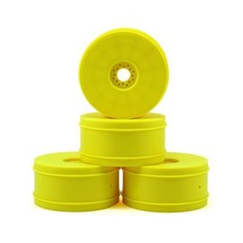 J Concepts JCO3357Y  Yellow Mono 83mm 1/8Th Buggy Wheels (4)