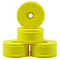 J Concepts JCO3357Y  Yellow Mono 83mm 1/8Th Buggy Wheels (4)