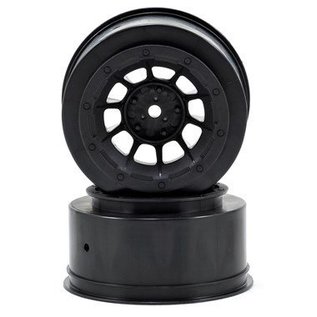 J Concepts 3350B Hazard Slash 2WD Fr Wheel Blk (2)