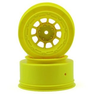 J Concepts JCO3350Y Hazard Slash 2WD Front Wheel Yellow (2)