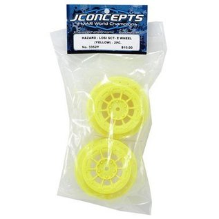 J Concepts JCO3352Y  Yellow Hazard  SCT410SL,  SCT-E, 22 SCT Wheel (2)
