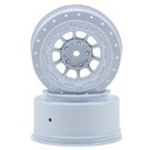 J Concepts JCO3351W  White Hazard Slash Rear, Slash 4X4 F&R Wheel (2)