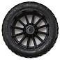 J Concepts JCO3056-3040  2.8" G-Locs Tires on Black Wheels for E-Stampede E-Rustler 30563040