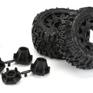 Proline Racing PRO10159-10  Trencher MT 2.8" LP All -Terrain Tires Mounted Wheels (2) Stampede/Rustler