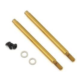 Yokomo YOKZ2-S2LT  V3 Titanium Coated Rear Shock Shaft (2) (Screw Type)