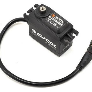 Savox SAVSC1256TG-BE  Black Edition Coreless Digital Servo .15/277 1256