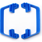 Traxxas TRA5833A  Blue LCG Nerf Bars (Low Center of Gravity): Slash 2wd & Drag Slash