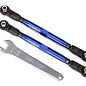Traxxas TRA8547X  Unlimited Desert Racer Blue Front Toe Links w/ Wrench