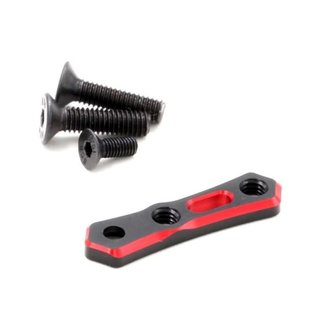 RocheRC USA 210124  Aluminum Front Body Post Mount Set, Red/Black for Rapide F1 EVO