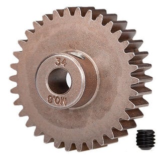 Traxxas TRA5639  34-T Pinion Gear(0.8 metric pitch, compatible with 32-pitch) (fits 5mm shaft)