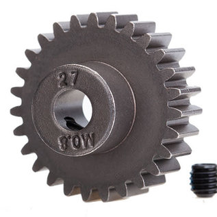 Traxxas TRA5647  27-T Pinion Gear(0.8 metric pitch, compatible with 32-pitch) (fits 5mm shaft)