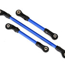 Traxxas TRA8146X  TRX-4 Steering Link/Draglink/Panhard Link (Blue Powdered Coated Steel)