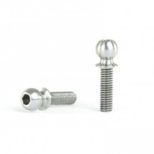 Avid RC AV1027-49-TI-10  4.9x10mm Titanium Ball Studs (2)