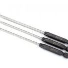 Traxxas TRA8716X  3-Piece Ball-End Speed Hex Driver Bit Set (2.0mm, 2.5mm 3.0mm) 1/4" Drive