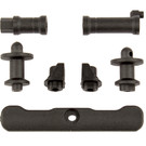 Team Associated ASC92242  RC10B74 Bumper and Post Set