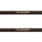 Team Associated ASC92201  RC10B74 Center CVA Bones, 64 mm