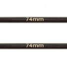 Team Associated ASC92193  RC10B74 CVA Bones, 74 mm