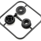 Serpent SER804112  Pully 2sp shaft (2) for 747E, 733, 748