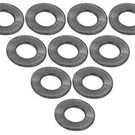 3-Racing 3RAC-WF305TI Titanium Aluminum M3 Flat Washer 0.5mm (10)