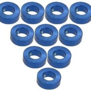 3-Racing 3RAC-WF320BU Blue Aluminum  M3 Flat Washer 2.0mm (10)