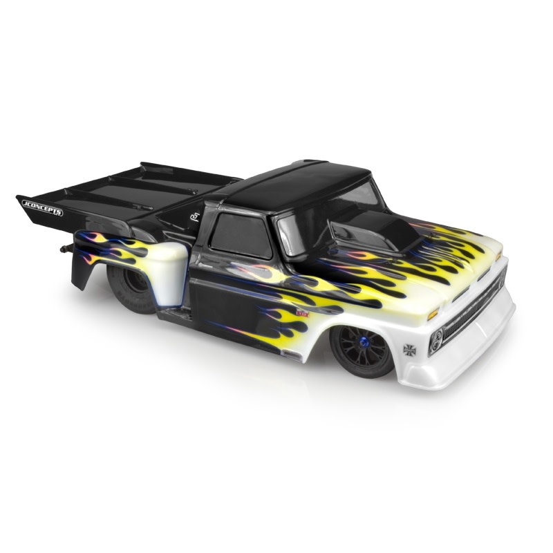 JCO0373 1966 Chevy C10 Step-Side Body w/ Ultra Rear Wing - Michael's RC Hobbies