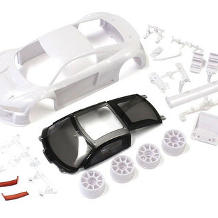 Kyosho KYOMZN189  Audi R8LMS2015/16 White Body Set (w/Wheels)