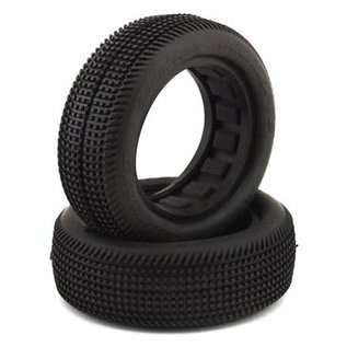 J Concepts JCO3134-02 Sprinter 2.2" Green 2WD Front Buggy Dirt Oval Tires (2) 313402