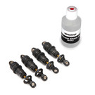 Traxxas TRA7061X  GTR Hard Anodized Shock Set (4): Mini E-Revo & Summit