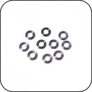 Awesomatix A700-SH0.5  6x3x0.5mm Spacer Silver (10)