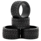 Kyosho MZW38-10  Mini-Z 11mm Wide Racing Radial Tires 10°  Shore (4) MZW38-10 MZW3810