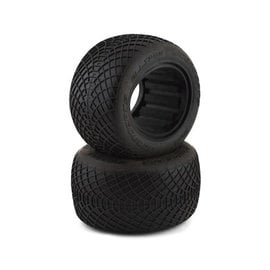 J Concepts JCO3199-02  Green Ellipse 2.2" 1/10 Stadium Truck Tires (2) 319902
