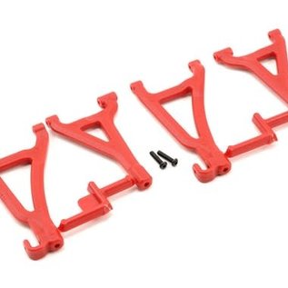 RPM R/C Products RPM80699  Red Front Upper & Lower A-Arm Set  for 1/16 E-Revo