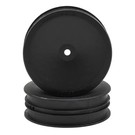 Schumacher U4660  Black 1/10 Buggy Front Slim 2WD Wheels 12mm Hex (2)