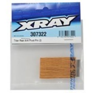 Xray XRA307322  T4 Titanium Rear Arm Suspension Pivot Pin (2)