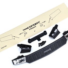 Traxxas TRA8116  TRX-4 Lens,  Headlight Housing & Grill Retainers (2) (fits #8111 body)