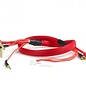 Avid RC AV1402-RED  2S Red Charge Lead Cable w/4mm & 5mm Bullet Connector (2')