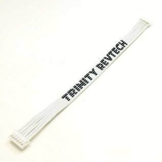 Trinity TEP3102  Trinity White Ultra Flexi 125mm Flat Sensor Wire