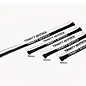 Trinity TEP3102  Trinity White Ultra Flexi 125mm Flat Sensor Wire