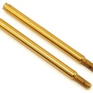 Tekno RC TKR6704T  EB410 Rear/ET410 Front TiNi coated Shock Shafts (2)