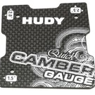 Hudy HUD107750  Hudy Graphite 1/10 Touring Quick Camber Gauge (1.5°; 2°; 2.5°)