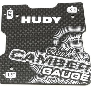 Hudy HUD107750  Hudy Graphite 1/10 Touring Quick Camber Gauge (1.5°; 2°; 2.5°)