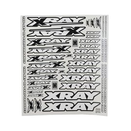 Xray XRA397311  XRAY Stickers For Body (White)