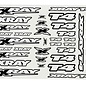 Xray XRA397326  XRAY T4 Sticker Decal Sheet (White)