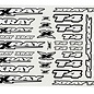 Xray XRA397326  XRAY T4 Sticker Decal Sheet (White)