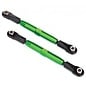 Traxxas TRA3644G  Green Alum 39mm Front Camber Links (2) 1/10 4wd